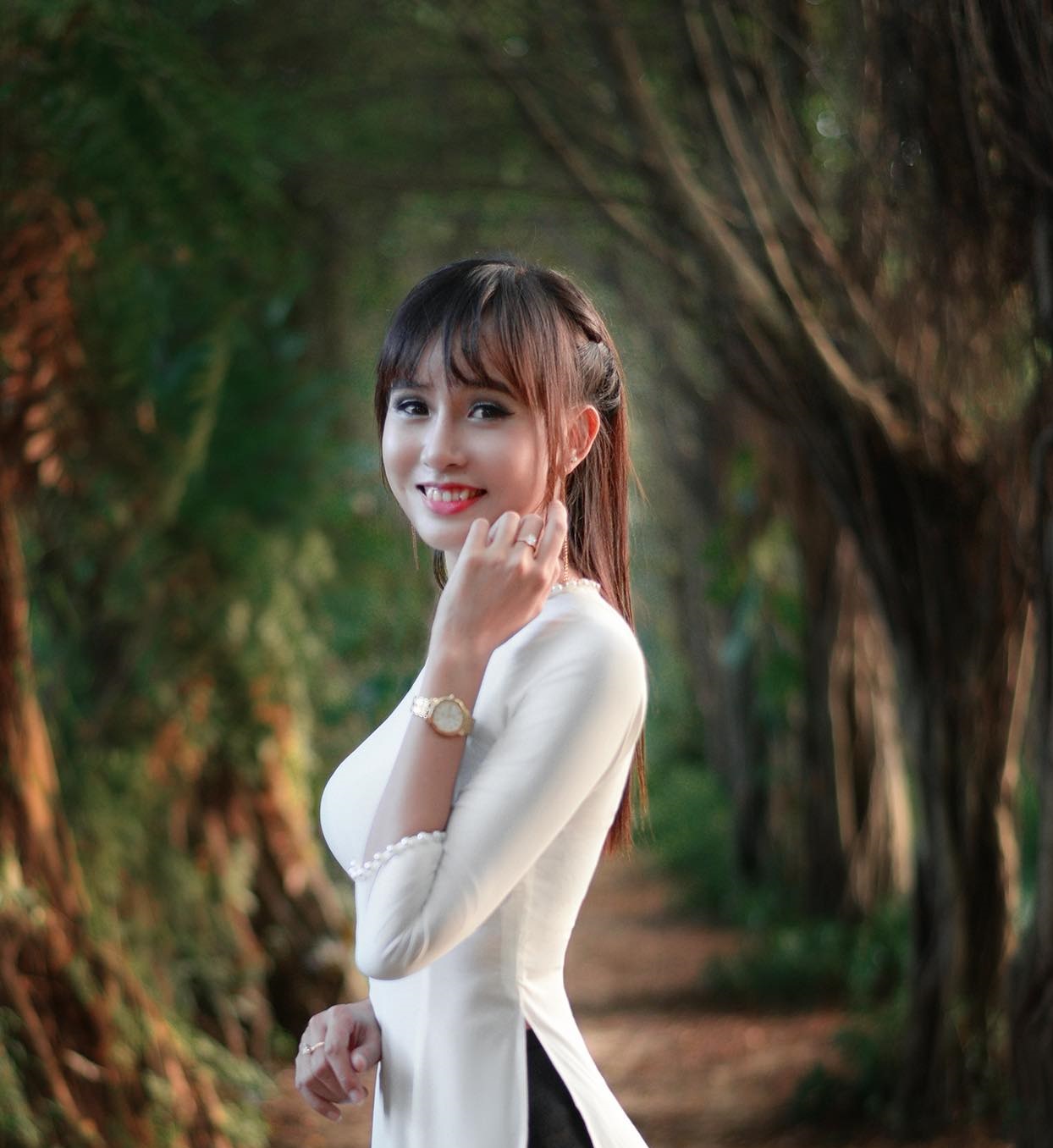 Thí sinh có gương mặt thanh tú đến từ Đồng Nai